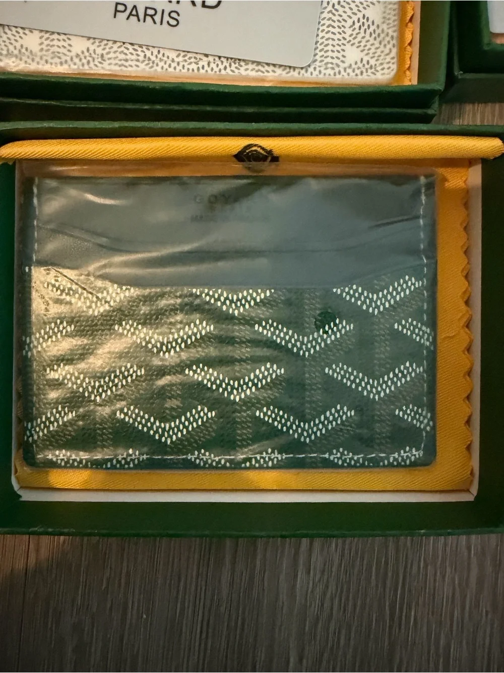 Goyard compact card